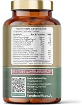Time Health Daily Multi Mineral Plant-Derived 180 Caps UK Made view 2