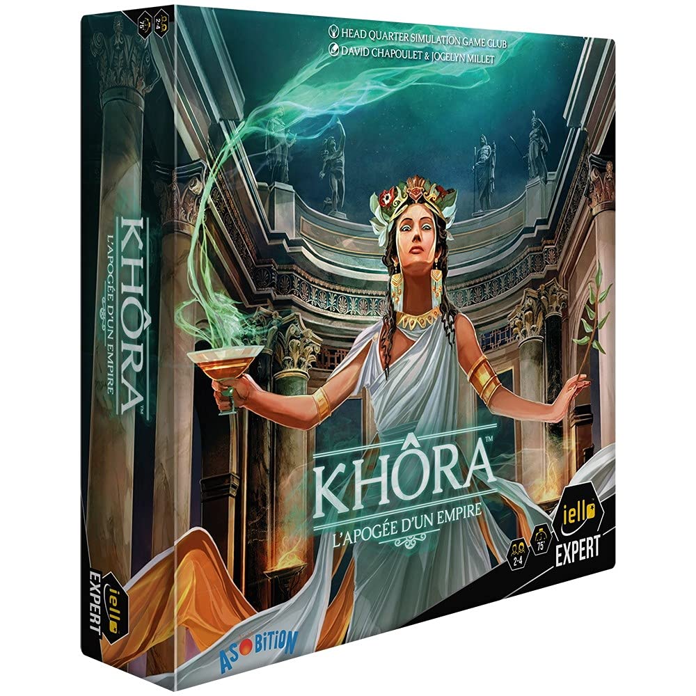 IELLO Kohra: The Apogee of an Empire - French, 14+, 2-4 Players, Strategy, Ancient Greece