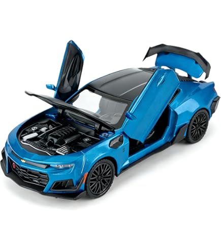 Amazon.com: 2018 Chevy ZL1 Hyper Blue Metallic Modern Muscle