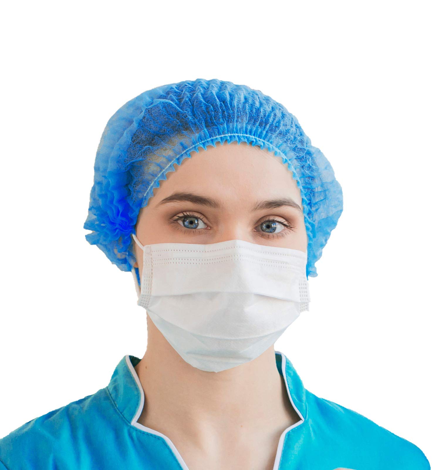 Blue Mob Caps (100pcs)