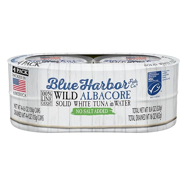 BLUE HARBOR FISH CO. WILD ALBACORE SOLID WHITE...