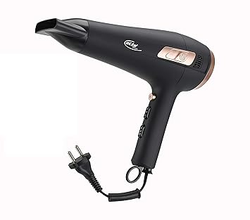Elta Power Haartrockner HT-2200.1 (praktischer Kabeleinzug, leistungsstarke 2200 Watt, Aufhängeschlaufe Haken, Cool Shot, 3 T