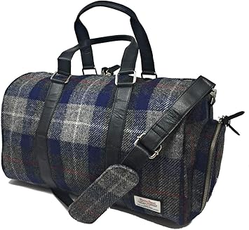 harris tweed weekender bag