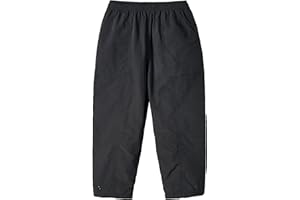 Miipat Girls Parachute Cargo Pants Quick Dry Waterproof Barrel Pants Elastic Waist Kids Hiking Joggers