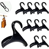 SONICTOP Purse Hanger Closet, Bag Hanger 11PCS Purse Holder for Closet Backpack Hanger Hook for Organizer Storage Purses Tote Bag Backpacks Handbags(Black)