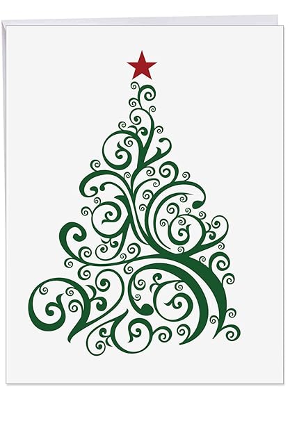 J5019dxtg Jumbo Merry Christmas Biglietto Di Auguri Just