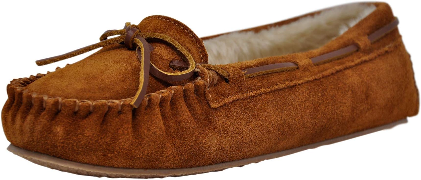 Minnetonka Women's Cally Faux Fur Slipper