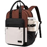 LOVEVOOK Laptop Backpack for Women, 15.6 Inch Computer Backpack Purse, Casual Daypack Carry-On Personal Item Travel Bag, College Bookbook for Teen Girls Students Back to School