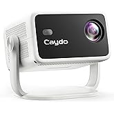 Caydo P3 Art Projector, Native 1080P Drawing Projector for Artists | Built-in Exclusive Drawing App, Auto Focus &amp; Keystone, 360&deg; Rotatable Stand, 40''-120'' Projection, 30,000H Lifespan