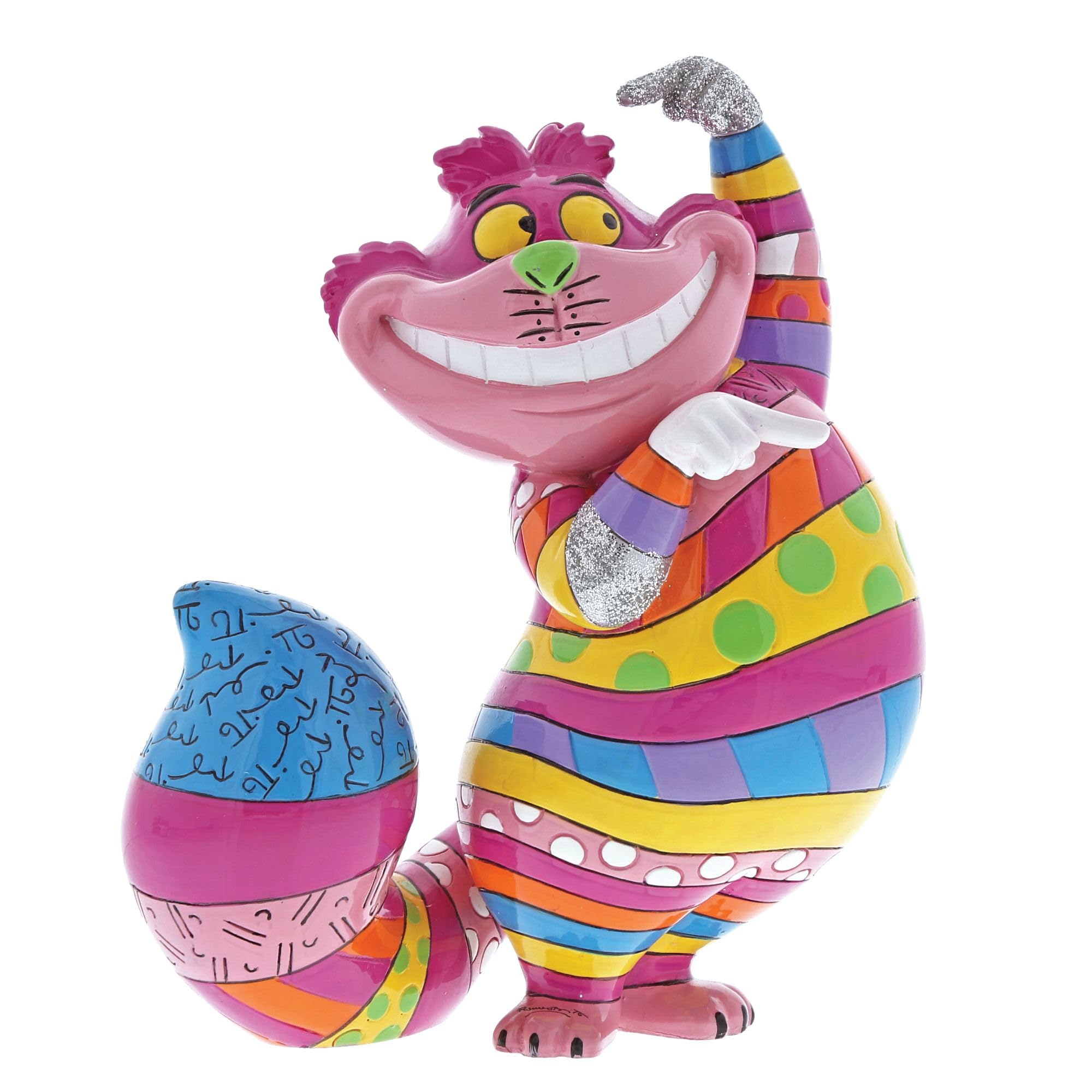 Enesco Romero Britto Cheshire Cat Figurine