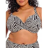 Elomi Womens Fiji Falls Uw Plunge Bikini Top
