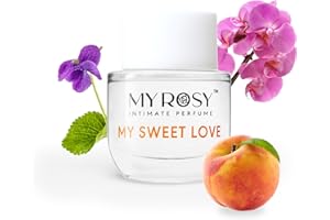 MYROSY My Sweet Love Deodorizing Perfume Oil for Women- Dermatologist Approved- Intimate Fragrance - Hypoallergenic, Long Lasting, Alcohol & Paraben-Free, Odor Control, Fragrance Oil for Feminine Area