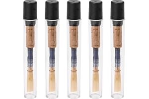 Bstinay 5PCS Oboe Reeds Bamboo Material Oboe ReedsWoodwind Instruments Accessories Blue
