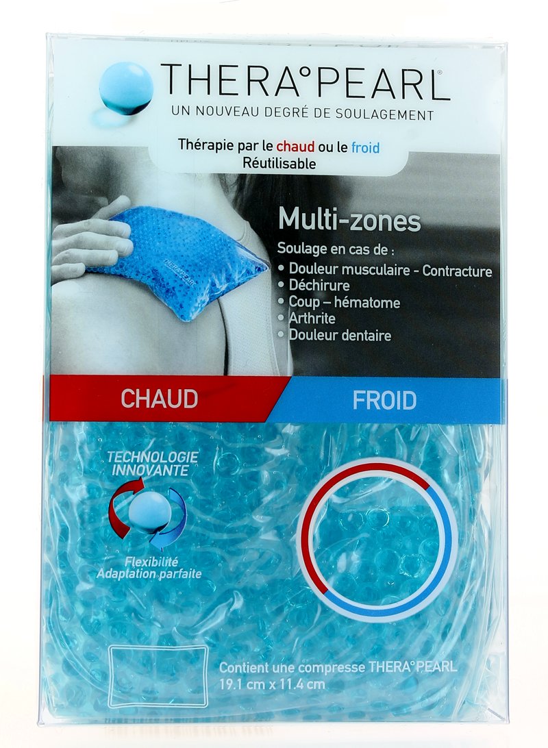 Therapearl Hot & Cold Compress Pad - Effective Relief for Muscle, Joint, Arthritis & Dental Pain - Easy-to-Use Treatment for Sore Muscles - Reusable Pack for Targeted Therapy