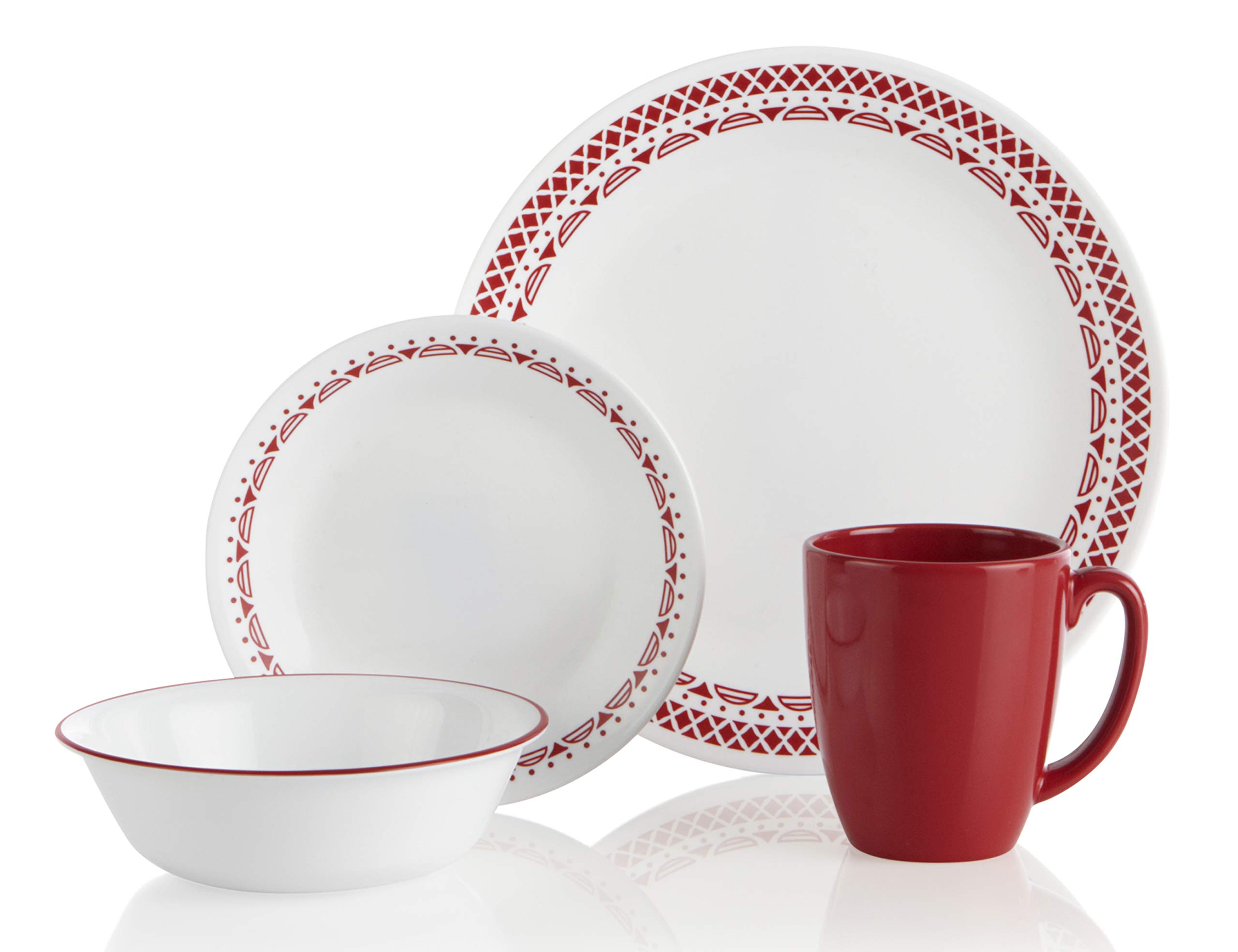 Cordoba Chip & Break Resistant 16pc Dinner Set, Service for 4