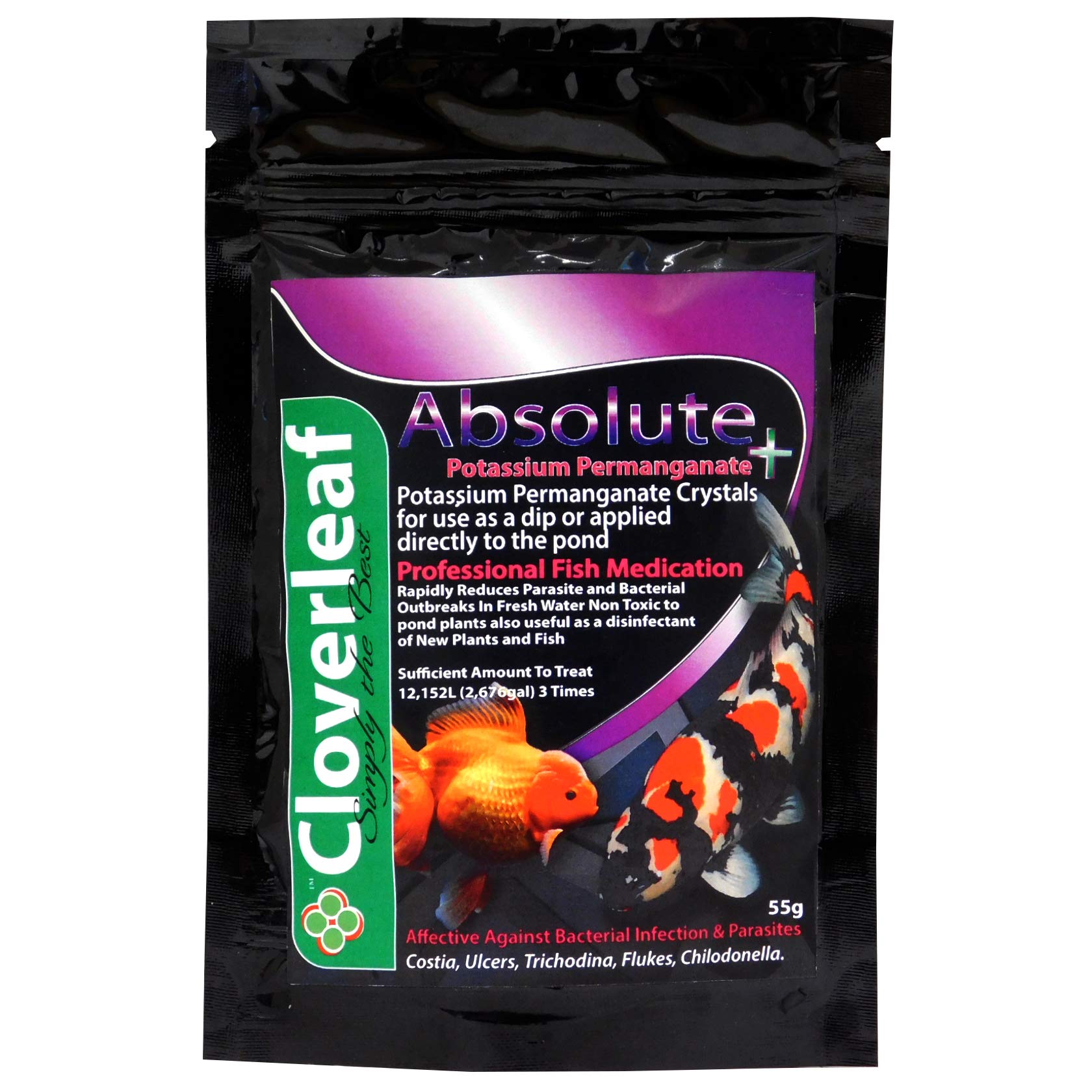 Cloverleaf Absolute Potassium Permanganate 55g