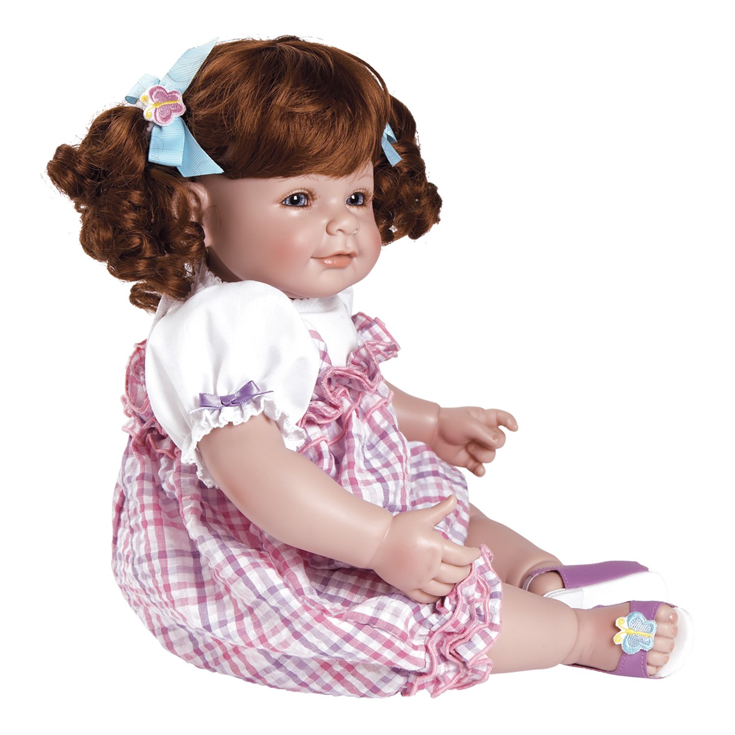 Adora 20 Baby Doll Shoes Shoe White Fur Trim Boot Charisma