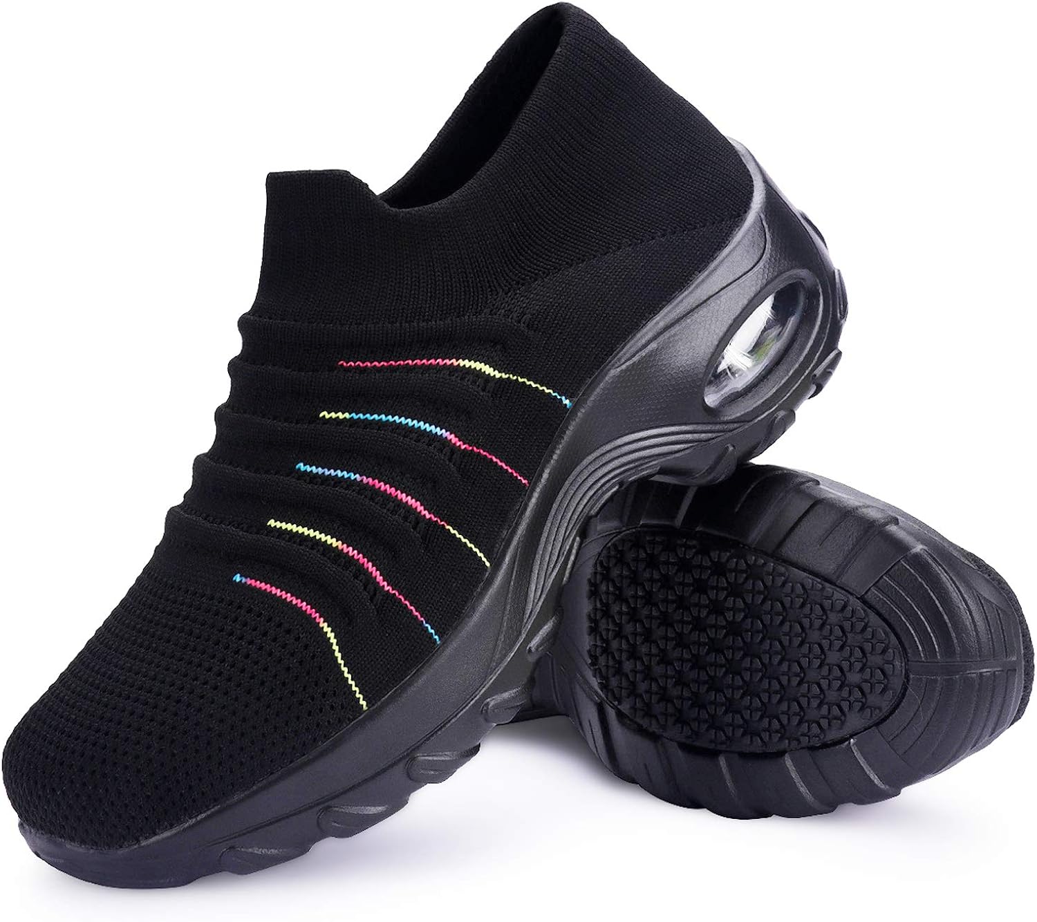 ANLUKE Women�s Walking Sock Shoes Slip On Air