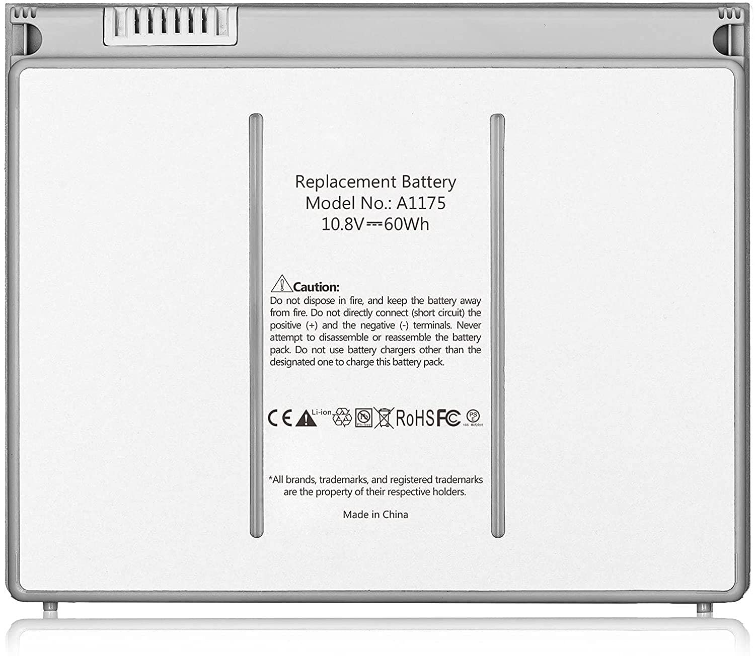 A1175 A1260 A1211 A1226 A1150 (only for 2006 2007 2008 Version) Laptop Battery Replacement for Apple MacBook Pro 15 inch MA348 M6099 MA348/A MA348G/A MA348J/A Laptop(10.8V 60wh)