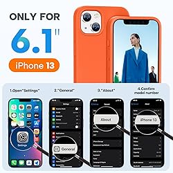 Miracase Designed for iPhone 13 Case, with Tempered