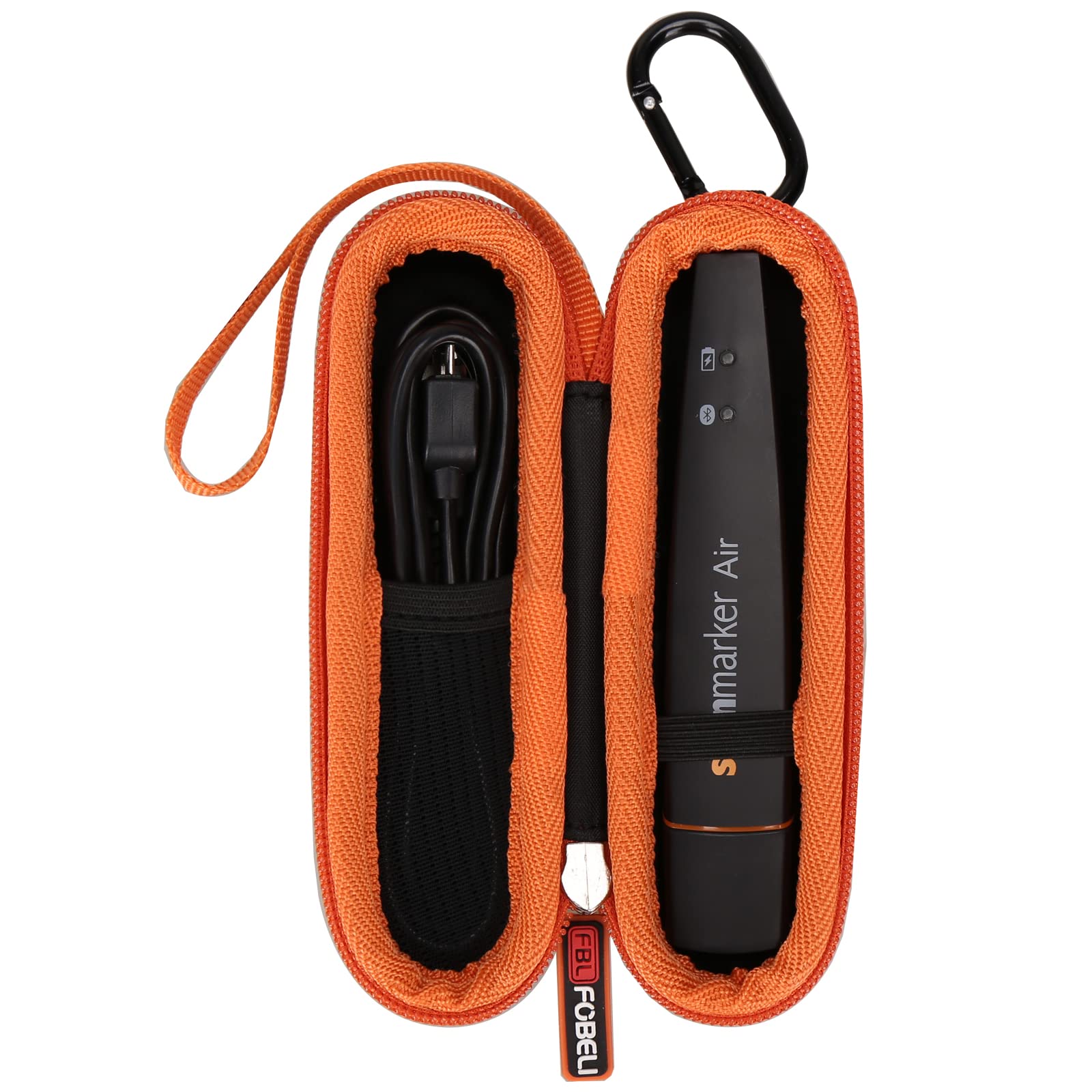 FBLFOBELI EVA Hard Travel Carrying Case Compatible with Scanmarker Air/WorldPenScan Go Pen Scanner OCR Digital Highlighter and Reading Pen (Case Only)