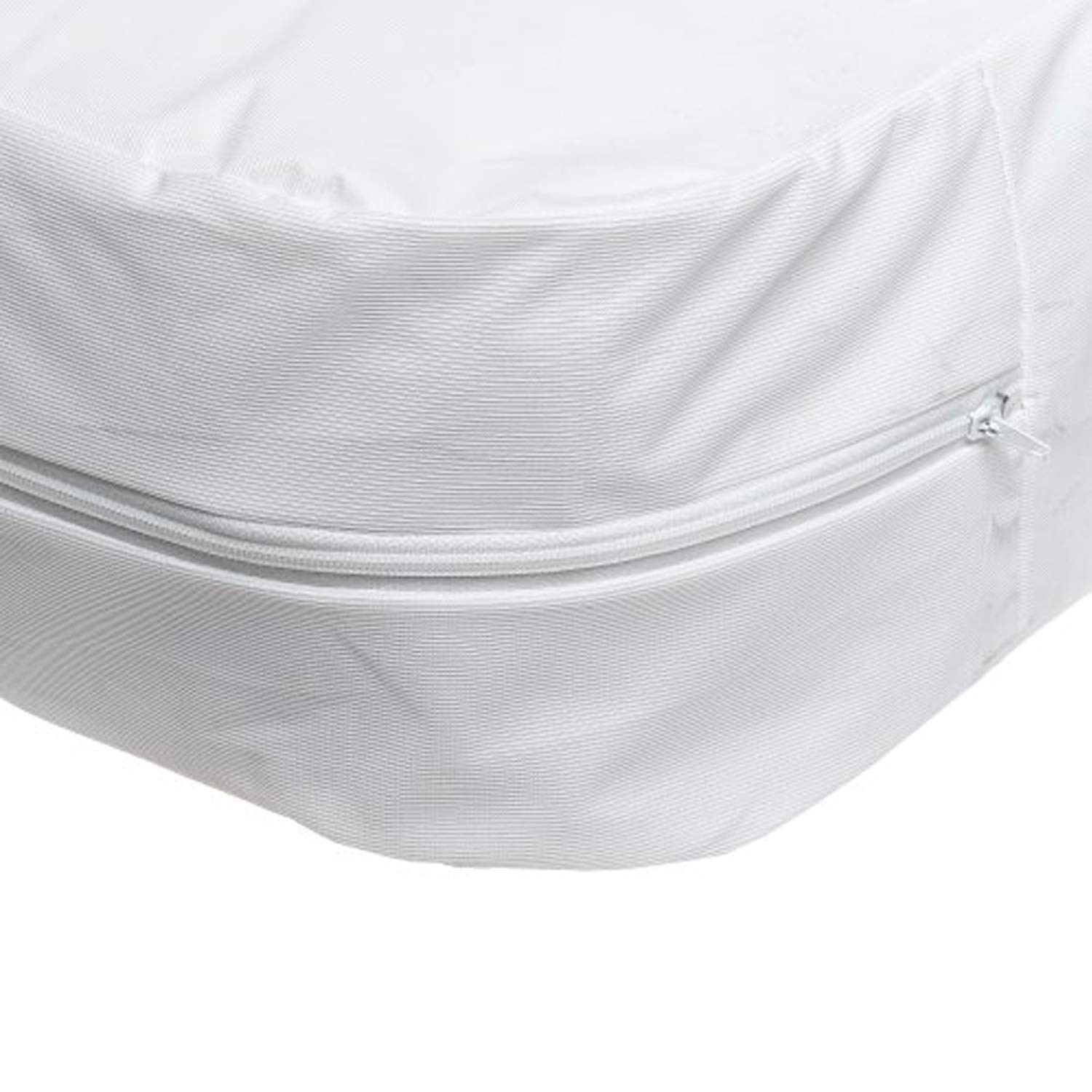 MIA Diamond Terry Zipped Mattress Encasement Protector – Anti Allergy, Bed Bug Proof, Machine Washable – Double, King Sizes
