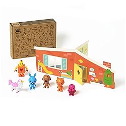 Sago Mini, Figurine Pack with 6 Toy Figures and