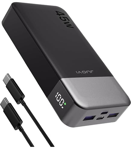 ブランドVINSIC (超大容量）20000mAh ポータブルチャージャー 4色 Amazon.com: JUOVI J2621 20000mAh 45W Power Bank Portable Charger