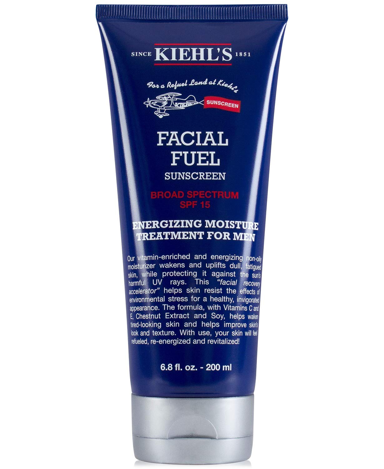 kiehl's since 1851 facial fuel daily energizing moisture treatment for men spf 20 4.2 oz