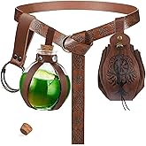 Renaissance Costume Accessory Belt Pouch Purse Potion Bottle Belt Waist Set Retro Medieval Festival Ren Faire