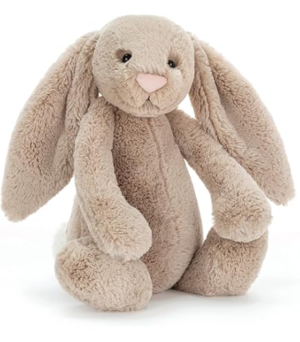 Amazon.com: Jellycat Bashful Cream Bunny Stuffed Animal, Large 14