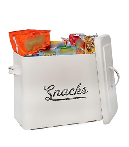Organizador Despensa Tela Organizador De Aperitivos Xbopetda - 6 Compartimentos, Tela, Con Asas, Para Encimera Cesta Snacks 6 Compartimentos