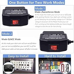 OBD Power Cable Kit Dash Camera USB to Type C