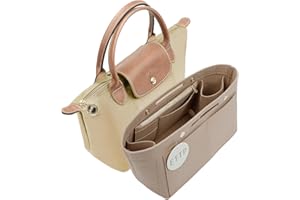 ETTP Purse Organizer Insert For Handbags, Felt Tote Bag Organizer Insert, Handbag Organizer, Compatible with Neverful Speedy and More, 6 Size