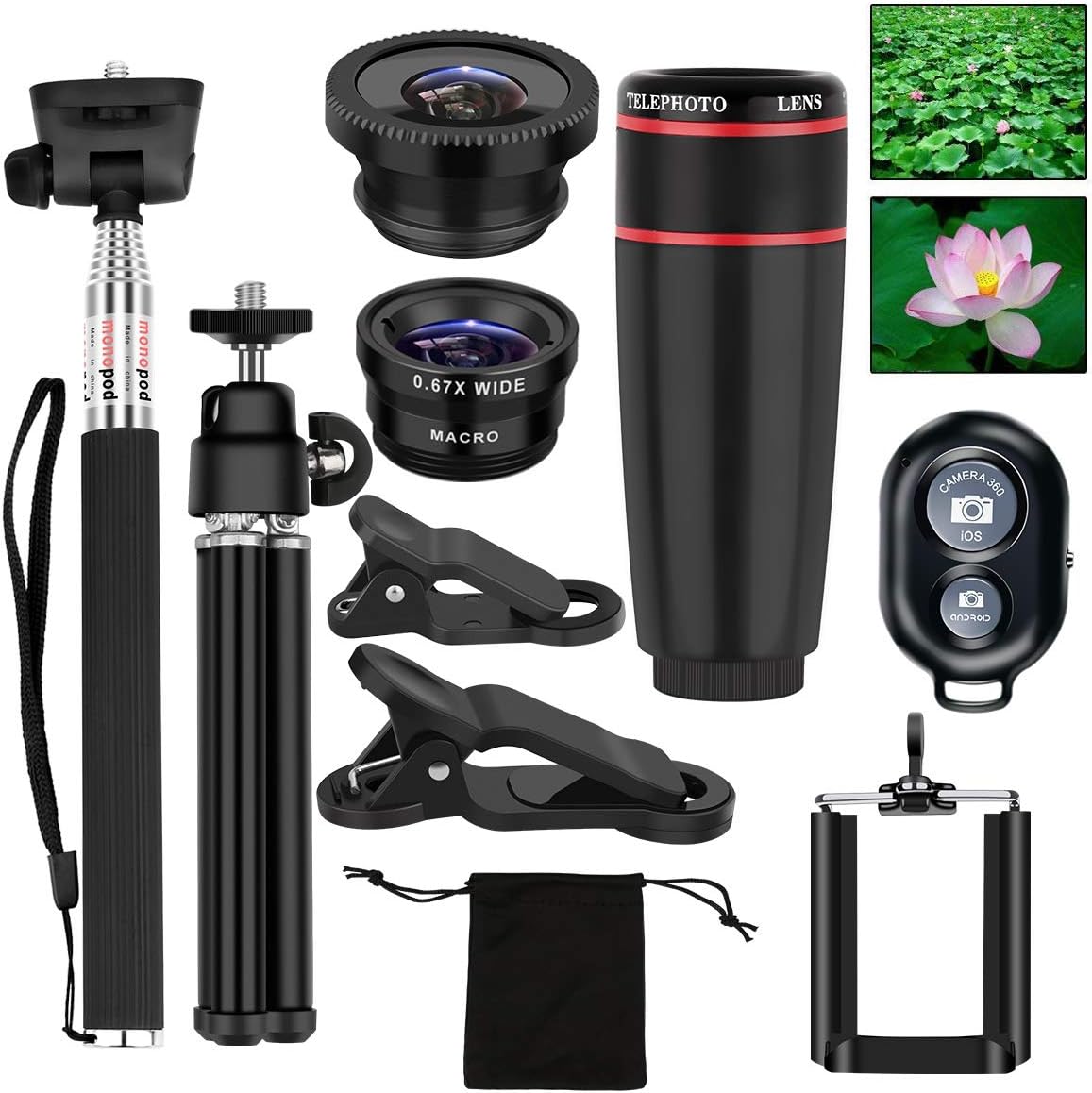 telephoto smartphone lens