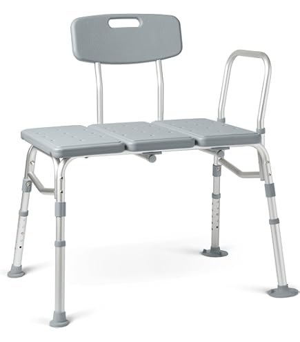 Tub Transfer Bench For Bathtub, Height Adjustable Shower Bench With - View #9