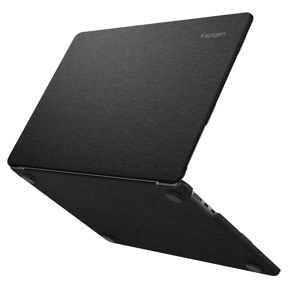 Spigen Urban Fit Case Compatible with MacBook Air 15 inch Case M5 (2026), M4/M3/M2 (2025-2022) Premium Knit Fabric Case - Black — image 1