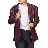 Jild Oversized Lambskin Leather Blazer Women - Business Casual Coat Plus Size Leather Jacket Women