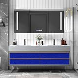 Hode Blue Glitter Vinyl Wrap 40x300cm Self Adhesive Wallpaper High Gloss view 6