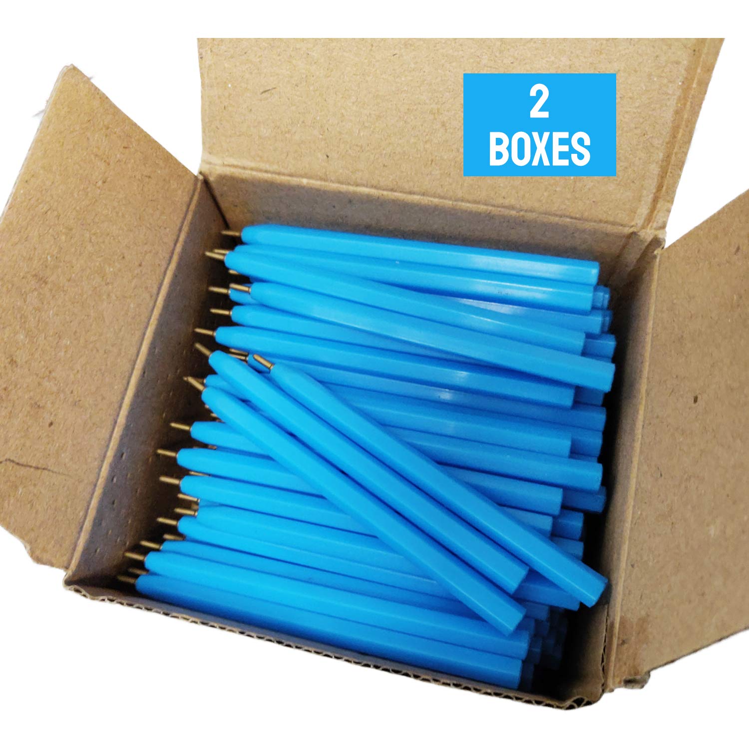 Essential Arts Jotta Pen for Golf, Bookies, Bingo, Bridge, Schools. 2 x 144 Boxes (288 total) Half Size Black Ink Pens