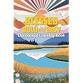 Blessed Bold and Easy Devotional Coloring Book