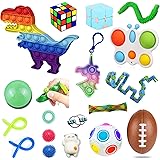 Pop Fidget Toys Pack Mini pop Autism Special Needs Stress Relief Silicone Pressure Relieving Toys Fidget Sensory Stress Ball 