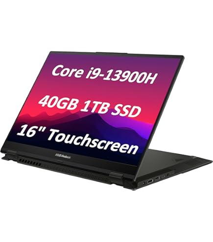 ASUS Vivobook 16インチノートパソコン　32GB 1TB ほぼ新品 Amazon.com: ASUS Vivobook 16 Laptop: Intel Core i9-13900H, 32GB