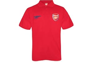 ARSENAL F.C. Arsenal Football Club Official Soccer Gift Boys Crest Polo Shirt