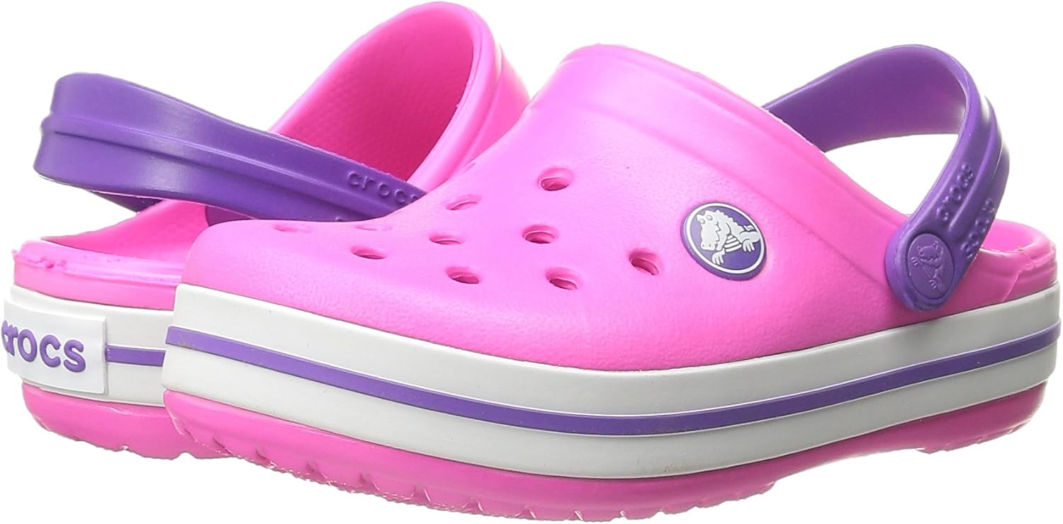 crocs Crocband Kids Zuecos Unisex Niños 34/35 EU Rojo Rosso Zapatos de