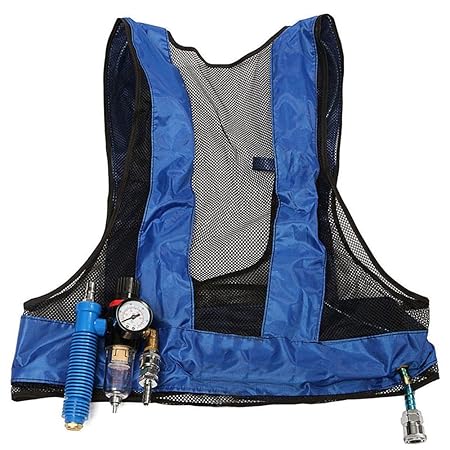 Dxlta 1336/5000 Vortex Tube Air Conditioner Weste Druckluftkühlung Schweißen Stahl Weste