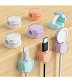 Bridas De Silicona Con Imán – 8 Unidades (4 Cortas + 4 Largas), Reutilizables, Para Organizar Cables, Marcapáginas Y Nevera