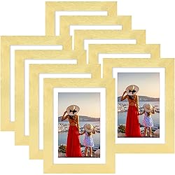 Vittanly 5x7 Picture Frames for Wall Set of