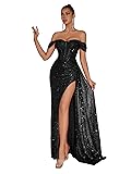 ADYCE Evening Gowns Formal Dresses for Women Sequin