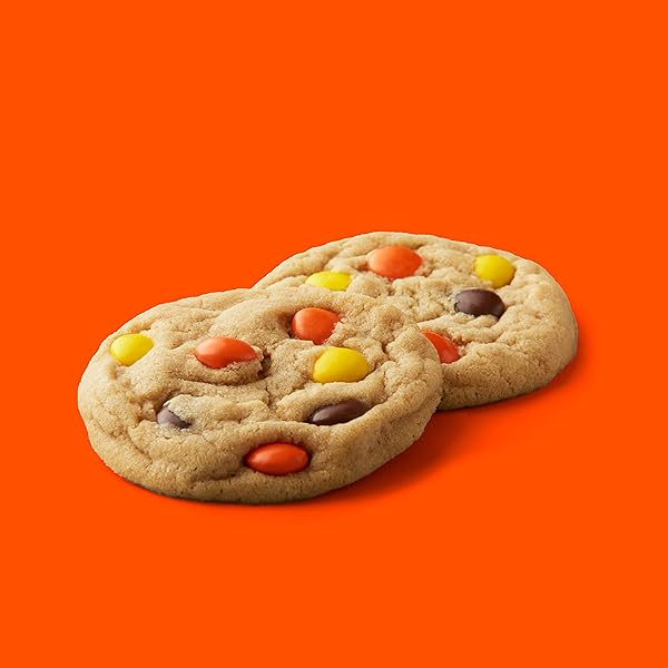 REESE’S PIECES PEANUT BUTTER IN A CRUNCHY SHELL, CANDY BULK BAG, 48 OZ